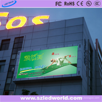 Fábrica al aire libre P8 del tablero de pantalla de la pantalla LED en el centro comercial